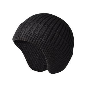 Black Pilot fisherman beanie