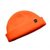 neon orange fisherman beanie