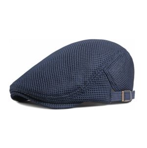 flat cap blauw